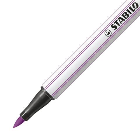 Pennarello Stabilo Arty Line Pen 68 brush punta a pennello in conf. 24 colori assortiti - 568/24-21-20